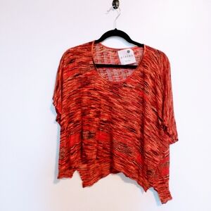 Kensie knit red top pieces size medium large